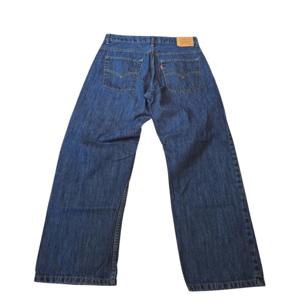Levis 550 Jeans Ladies 16 HUSKY 34/28 100% Cotton Denin Relaxed Farmhouse Blue